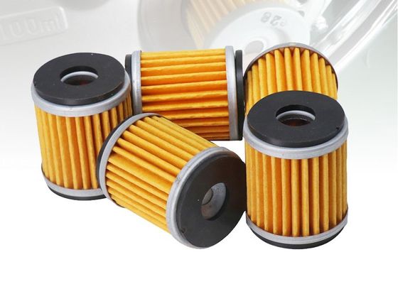 comprare Alta qualità della torcia e misura gialla della carta da filtro dell'elemento del filtro dell'olio del sistema di alimentazione del motore del motociclo di Efficience per HF141/200 fabbricazione online