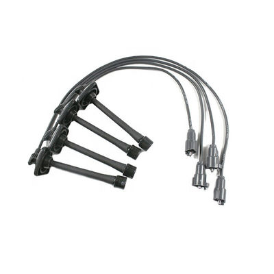 comprare terminale dello schema elettrico del cavo di accensione del separatore del cavo della candela di alta tensione 8mm del cavo del commutatore di accensione 4 per il toyota fabbricazione online