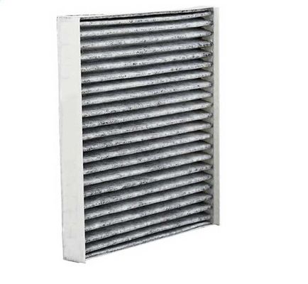 Dimensione standard piegata di filtro dell'aria della cabina dell'automobile del carbonio attivato